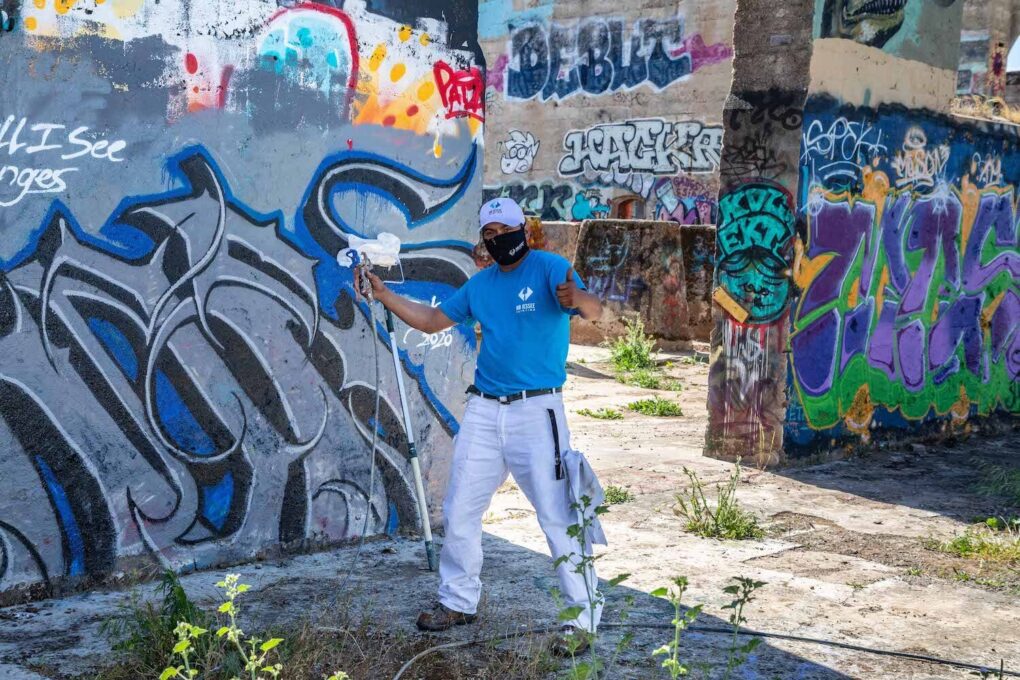  Anti-Graffiti Coatings for Artwork at the Napa Valley Ruins & Gardens