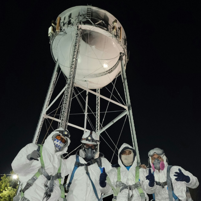  Overnight Tank Painting in Oakland