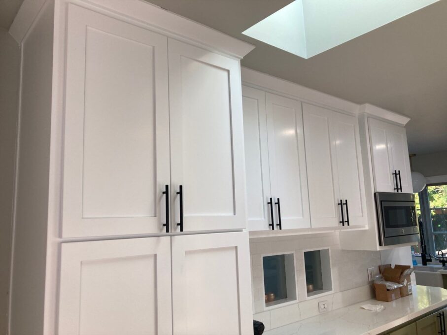 Bay Area cabinet painter Kitchen Cabinet Painting in Alameda, CA - Creating a Trendy New Look!