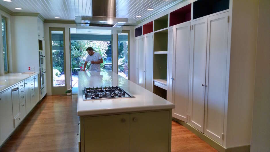 Bay Area kitchen cabinet painting What Is the Best Paint To Use on Kitchen Cabinets?